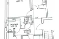 3 room apartment 62 m² Warsaw, Poland