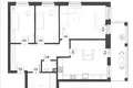 3 room apartment 93 m² Warsaw, Poland