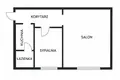 2 room apartment 37 m² Poznan, Poland