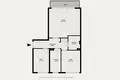 Mieszkanie 3 pokoi 58 m² Warszawa, Polska
