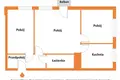 3 room apartment 46 m² Bydgoszcz, Poland