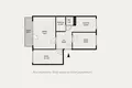 3 room apartment 53 m² Warsaw, Poland