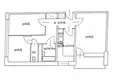 3 room apartment 51 m² Warsaw, Poland