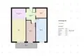 3 room apartment 66 m² Warsaw, Poland
