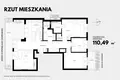 4 room apartment 110 m² Poznan, Poland