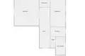 3 room apartment 69 m² in Warsaw, Poland