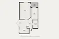 Commercial property 51 m² in Warsaw, Poland