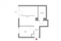 2 room apartment 45 m² Gdańsk, Poland
