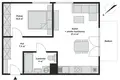 2 room apartment 44 m² Gdańsk, Poland