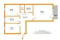3 room apartment 59 m² Pila, Poland