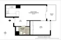 Квартира 2 комнаты 46 м² Варшава, Польша