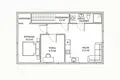 3 room apartment 60 m² Rokietnica, Poland