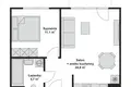 2 room apartment 41 m² Gdańsk, Poland