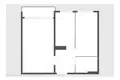 2 room apartment 39 m² Warsaw, Poland