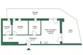 3 room apartment 57 m² Warsaw, Poland