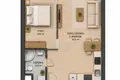 2 room apartment 35 m² Poznan, Poland