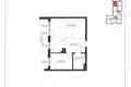 2 room apartment 48 m² in Warsaw, Poland