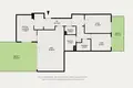 3 room apartment 116 m² Warsaw, Poland