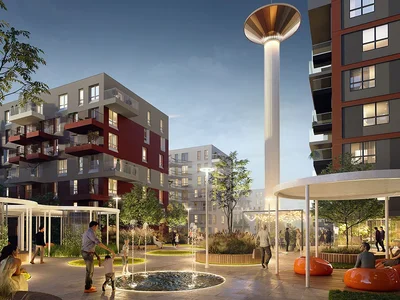 Многоквартирный жилой дом Жилой комплекс в престижном районе города 